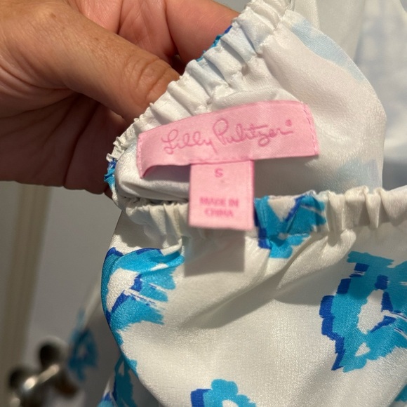 Lily Pulitzer Silk Halter Top - Picture 4 of 4